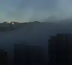 Foggy Mountains in Vancouver, British Columbia